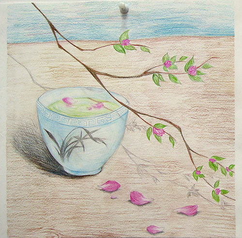 琚茉涵：茶与花