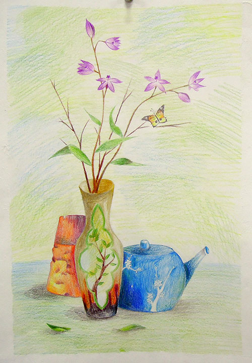 王文萱：茶花碟