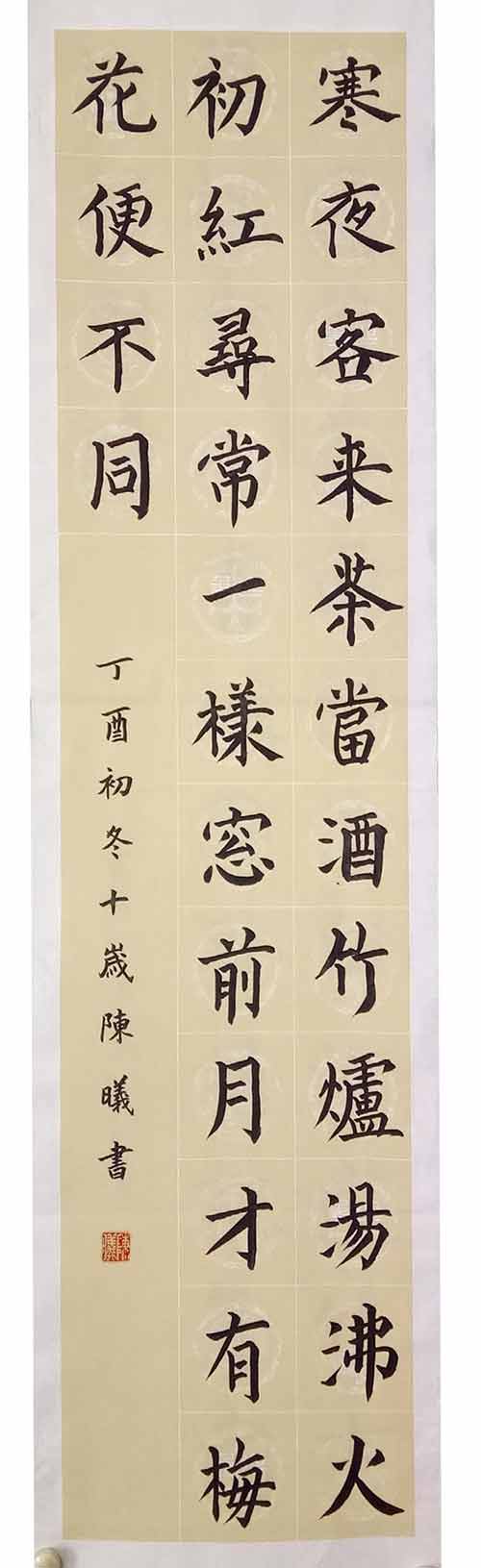 北京皇城根小学陈曦：寒夜