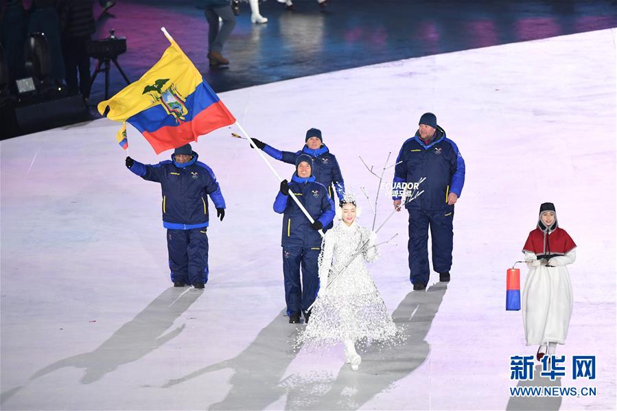 （冬奥会）（199）平昌冬奥会举行开幕式