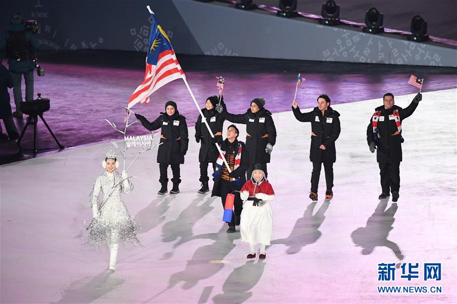 （冬奥会）（55）平昌冬奥会举行开幕式