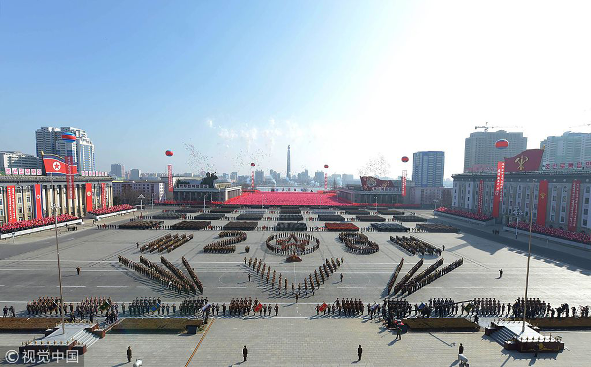 朝鲜举行阅兵式庆祝建军70周年:疑似朝鲜版伊