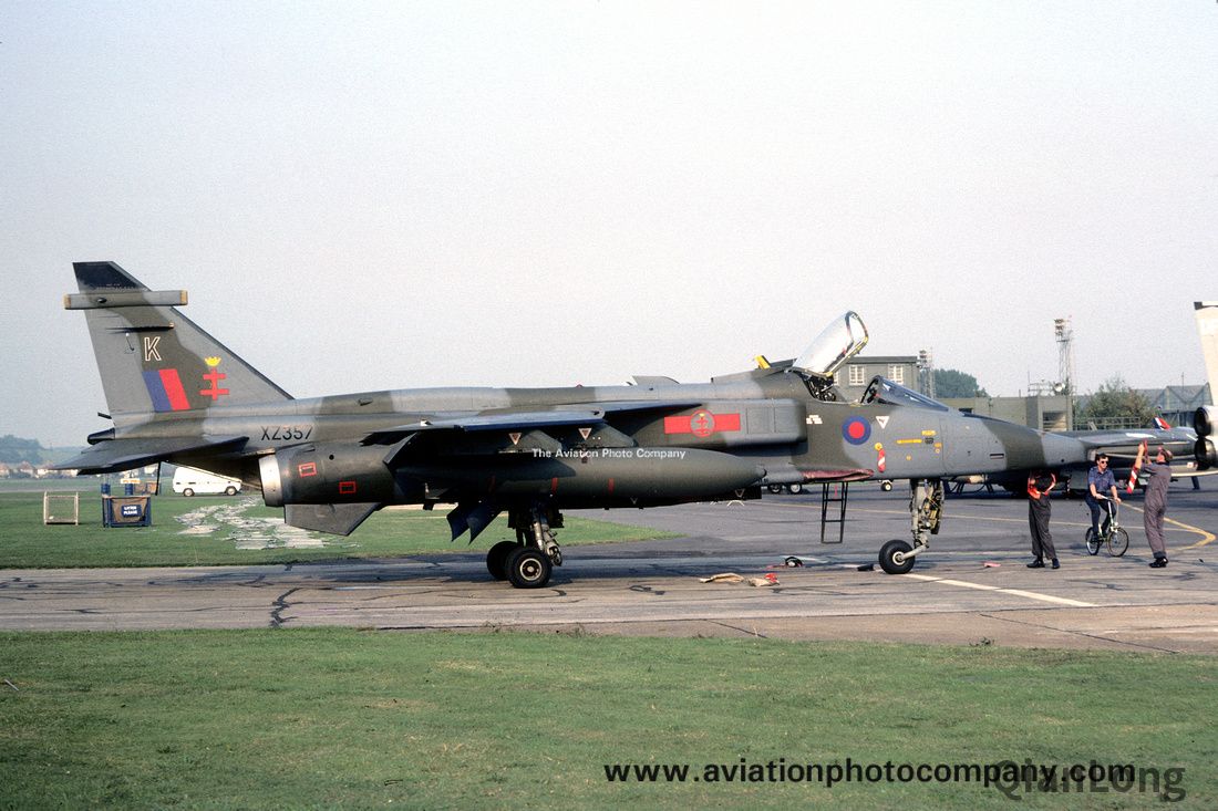 英国皇家空军的美洲豹战斗轰炸机 空空导弹挂