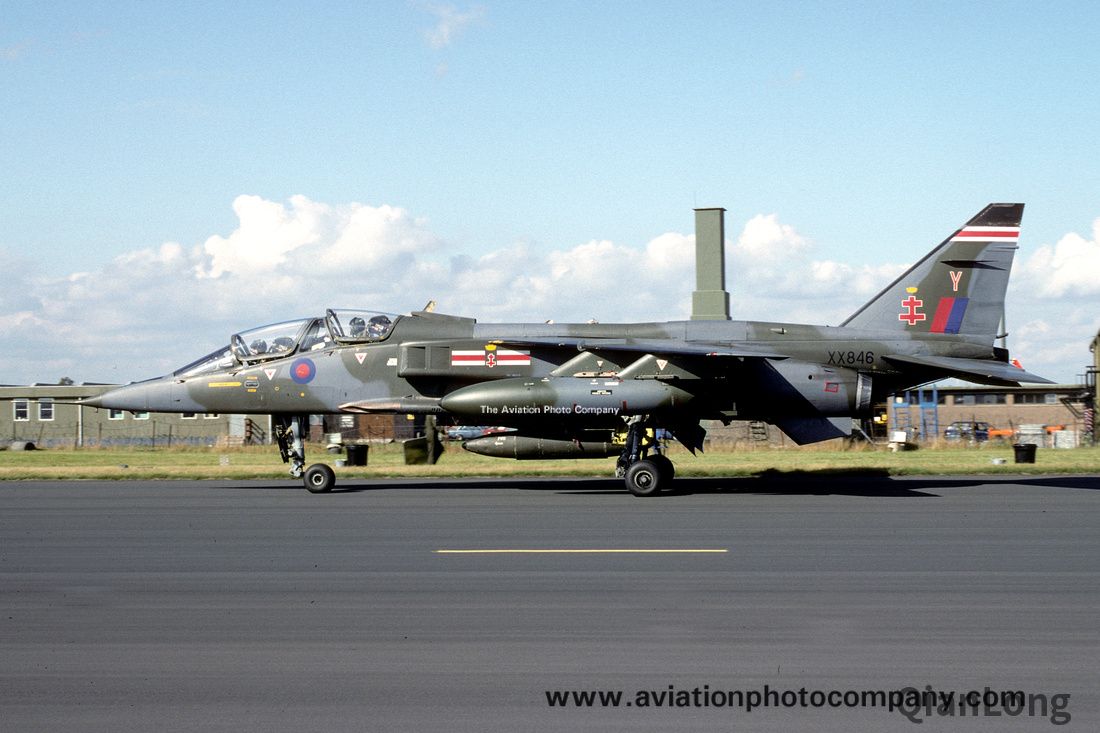 英国皇家空军的美洲豹战斗轰炸机 空空导弹挂