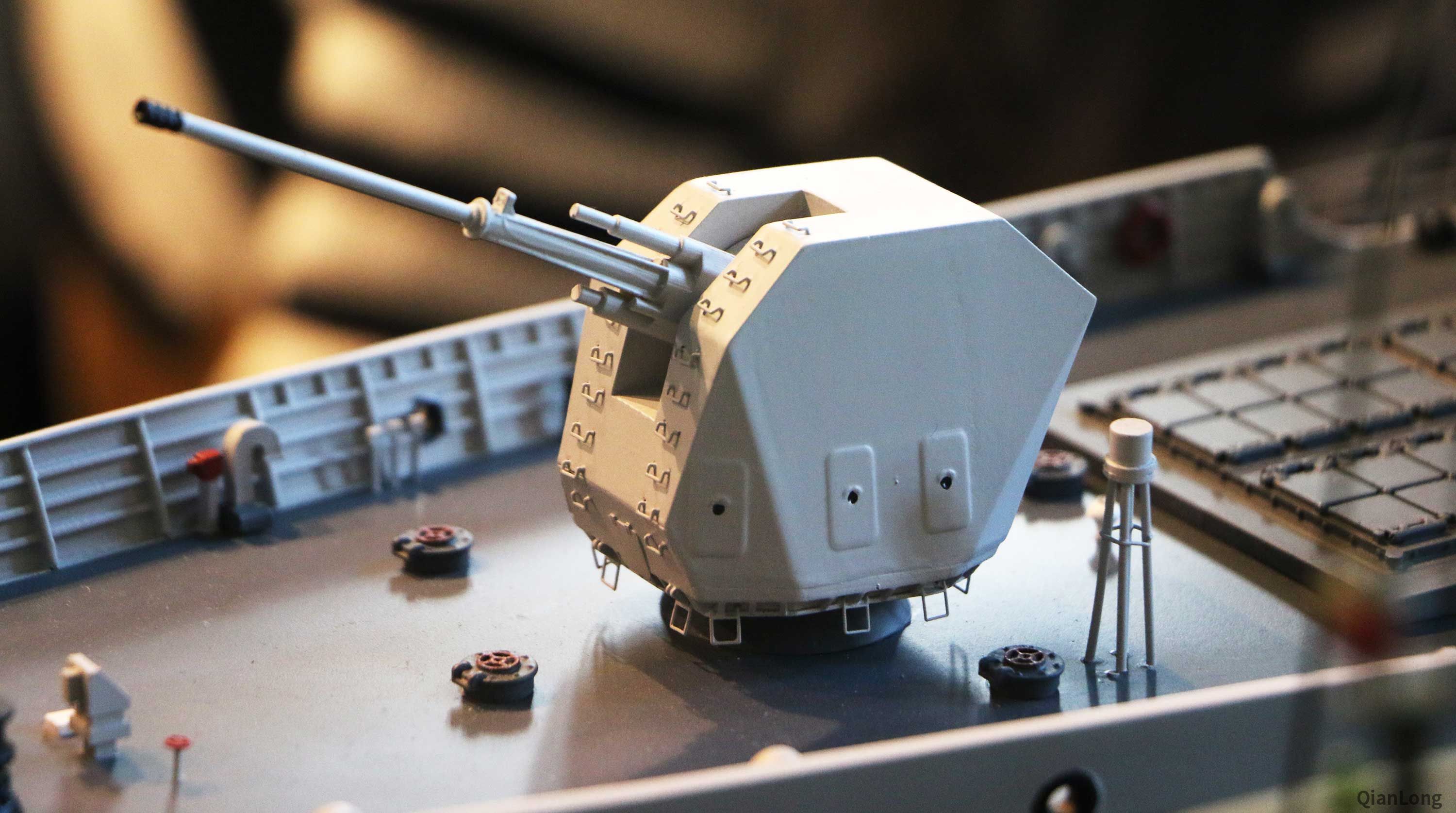 2017年北京模型展随拍 052D驱逐舰气势力压美