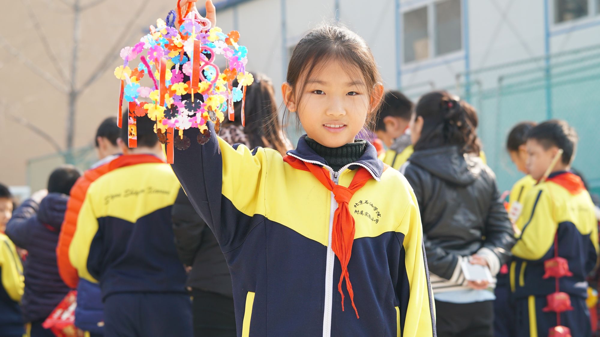 北京石油学院附属实验小学开学典礼品味传统文