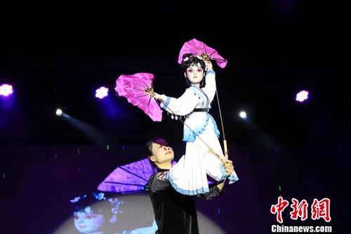 中国木偶在曼谷表演。<a target='_blank' href='http://www.chinanews.com/'><p  align=