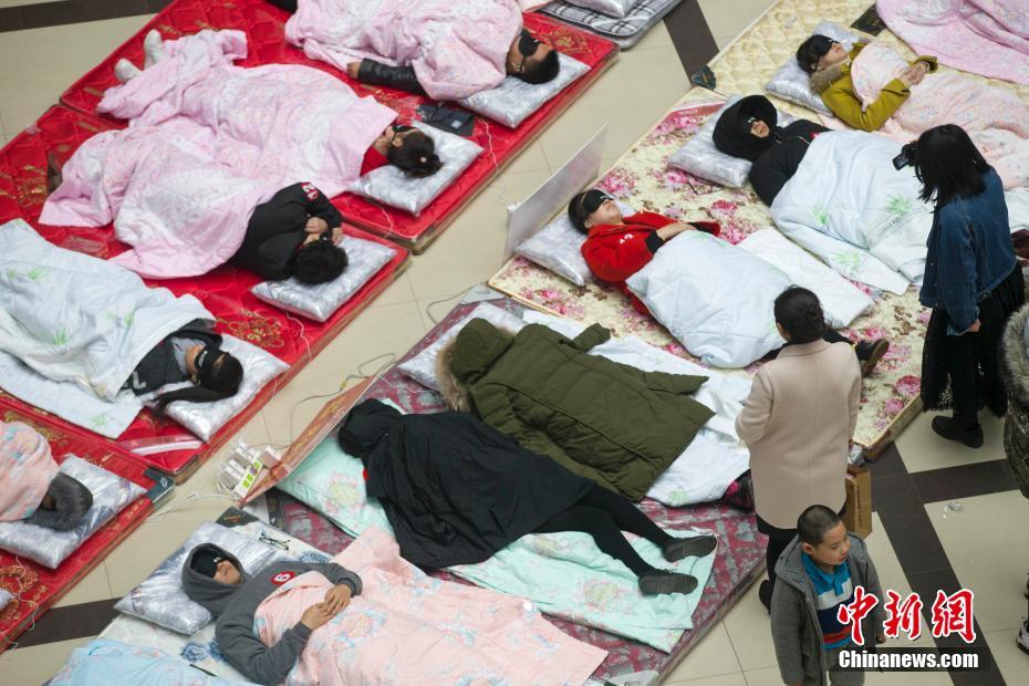 山西举办睡眠大赛 依据睡眠质量评出&ldquo;睡神&rdquo;