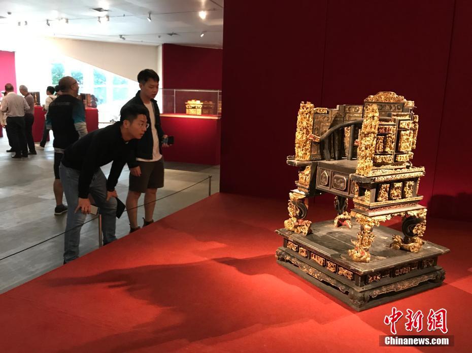 百余件明清时期潮州金漆木雕亮相广州