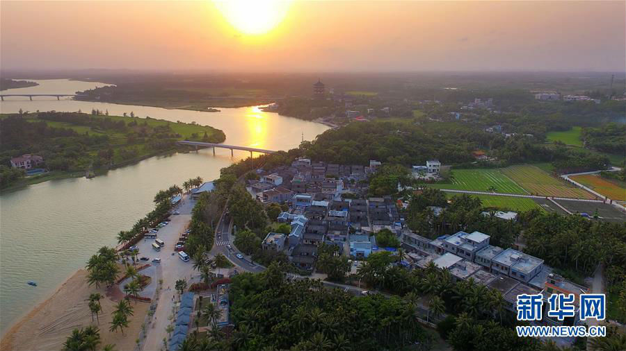 这是海南省琼海市博鳌镇南强村（2018年3月24日摄）。