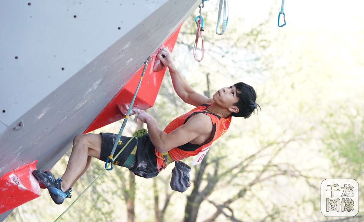 潘愚非在难度赛中