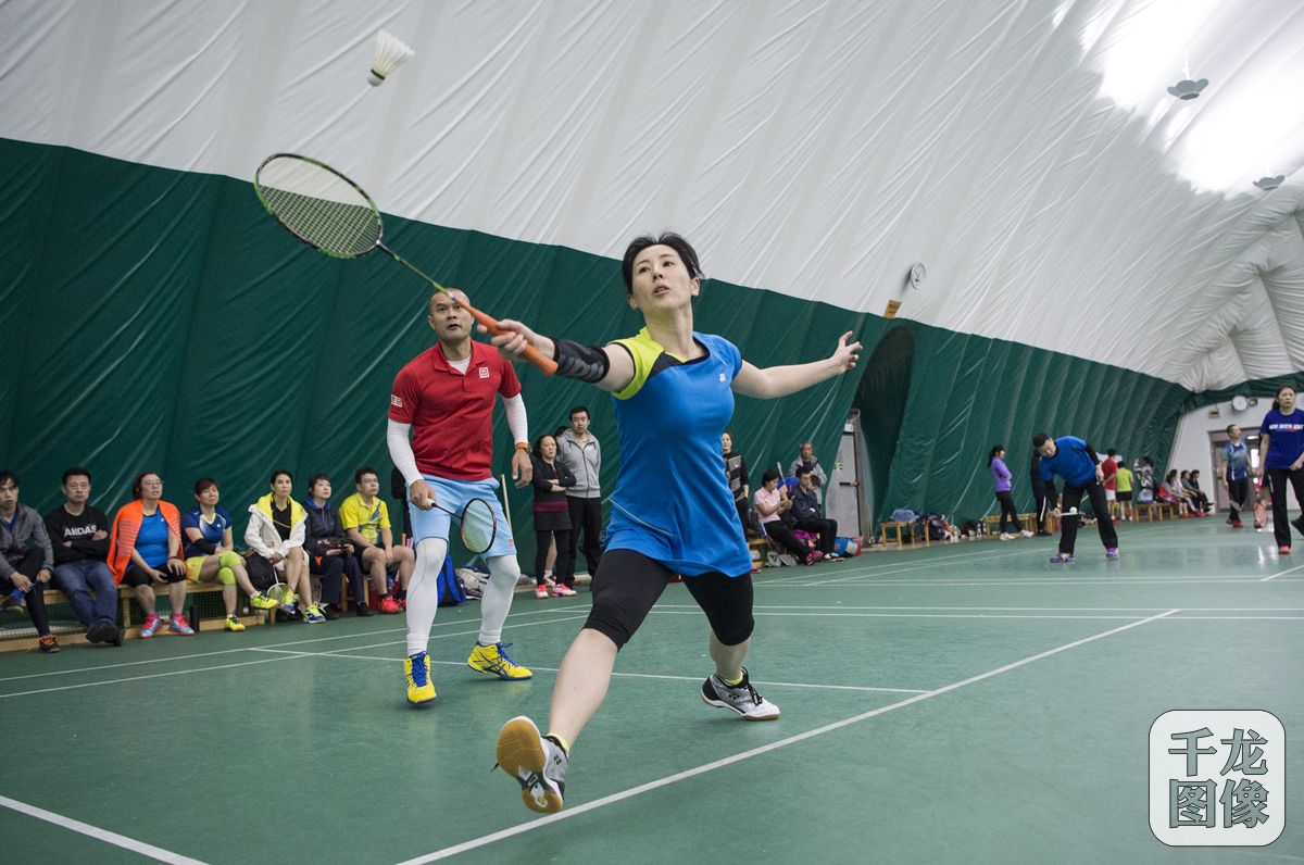 北京市内众多羽毛球民间高手前来参赛3