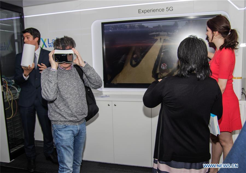 Huawei 5G truck roadshow arrives in Madrid w