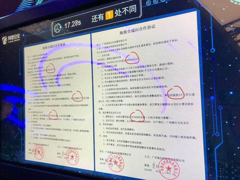 目前的安全技术已经可以快速识别“PS”过的 假证、假照片等。