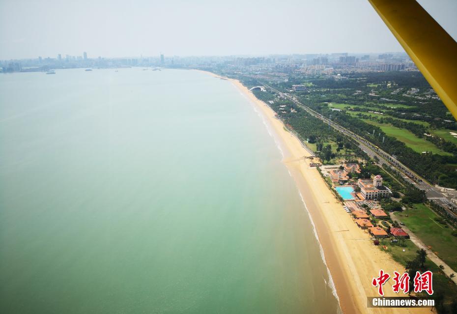 海口开通水上飞机空中游览航线