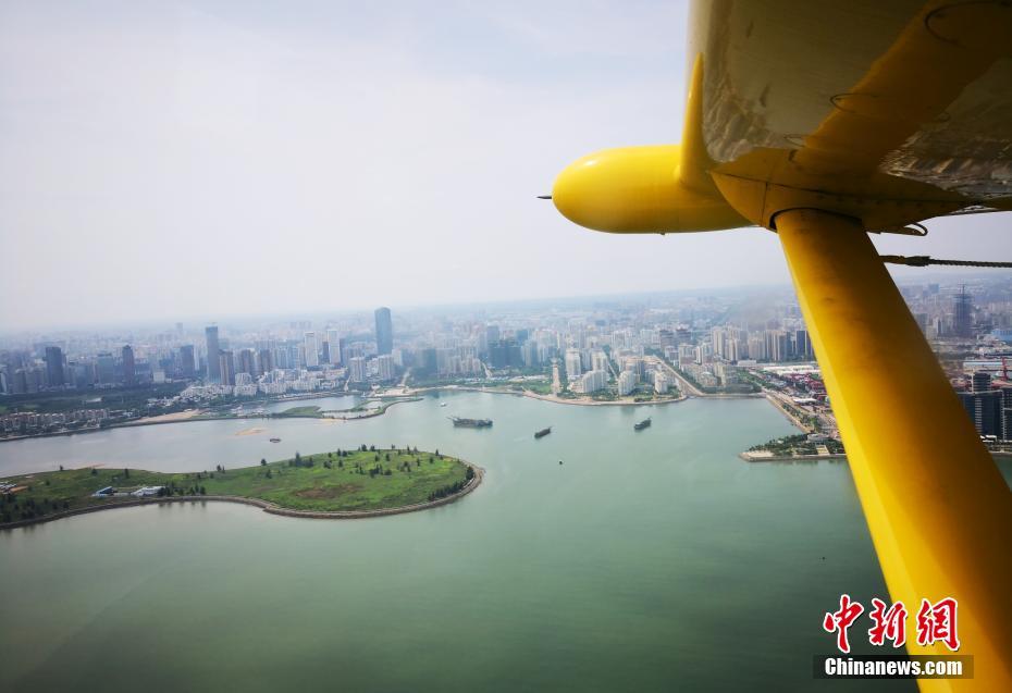 海口开通水上飞机空中游览航线