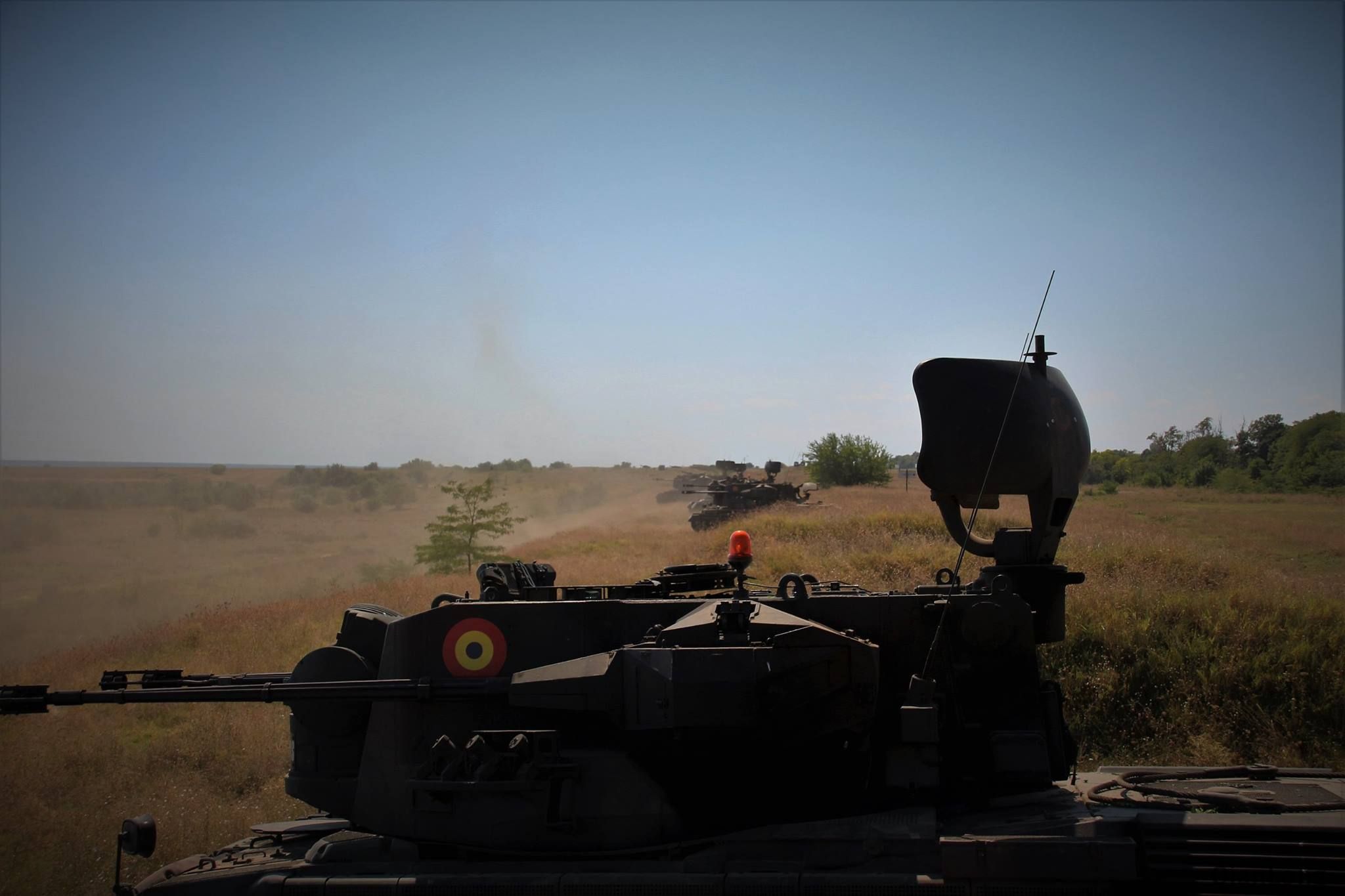 罗马尼亚陆军防空炮兵训练 低空防御的最后一