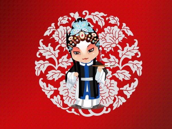 京剧动漫人物