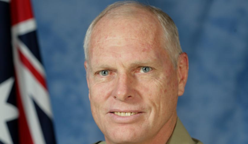 资料图:澳大利亚前军事总监吉姆·莫兰(Jim M