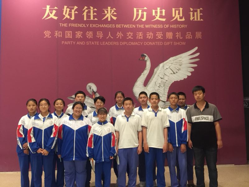 怀柔区庙城学校师生走进国家博物馆