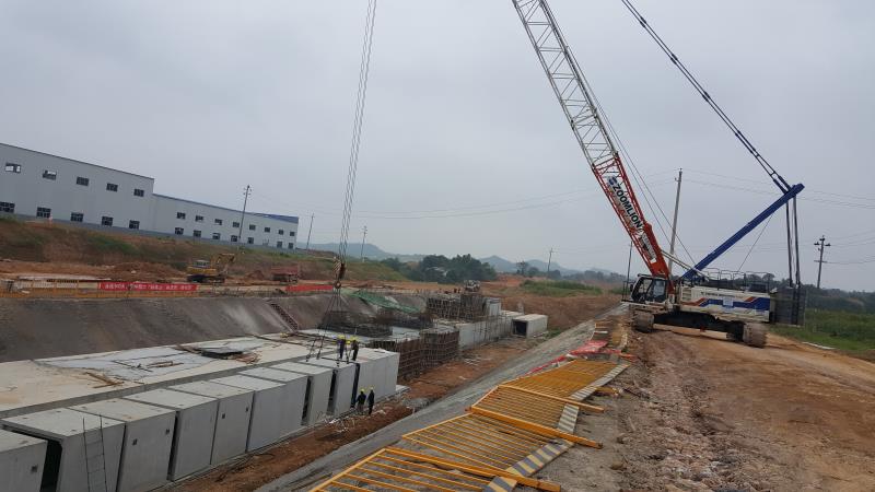 中交隧道局华北分公司长沙梅溪湖管廊项目:党