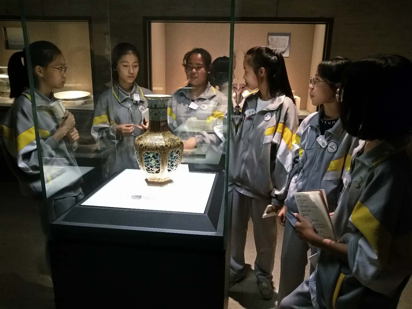 北潞园学校参观首都博物馆