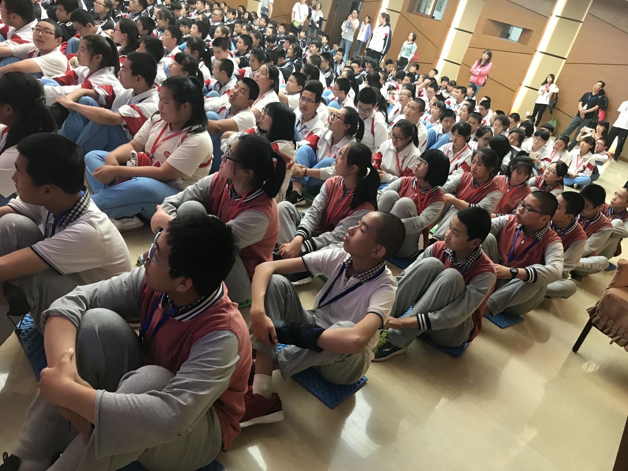 刘斌堡中学走进抗战馆 (3)