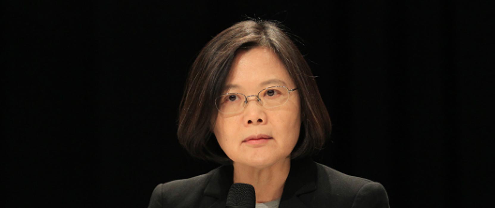 资料图:中国台湾地区领导人、民主进步党主席