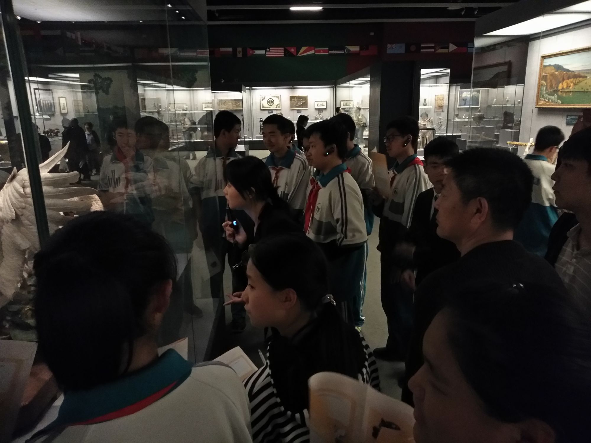 北京市同文中学走进国家博物馆