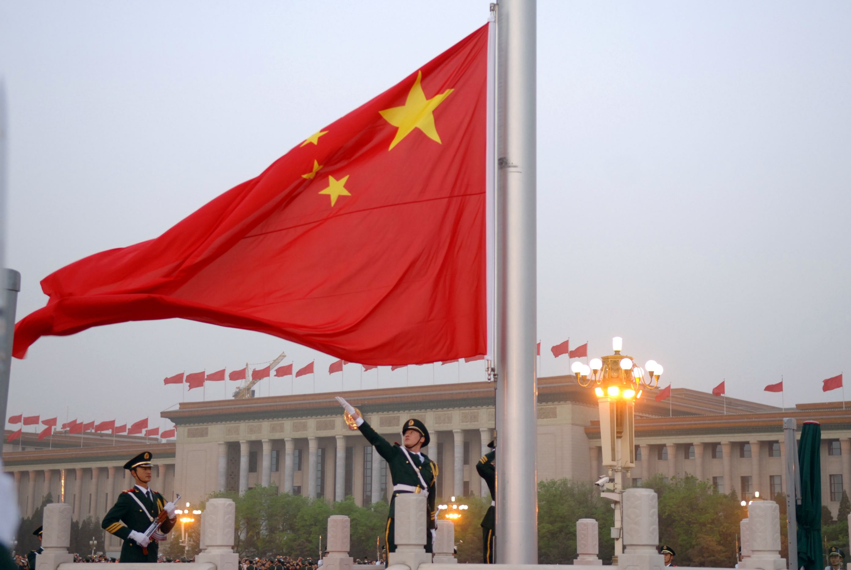 祖国在心中 我们向国旗敬礼