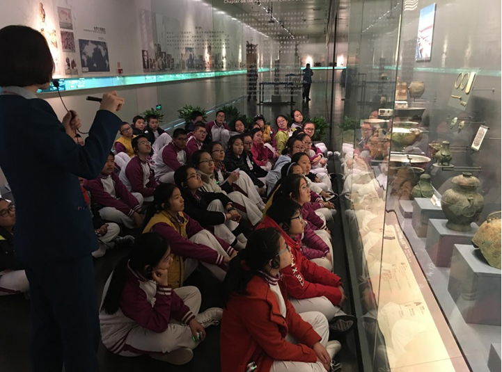 北京市第二十中学走进首都博物馆