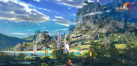 《剑网3》100级新资料片世外蓬莱发布CG预