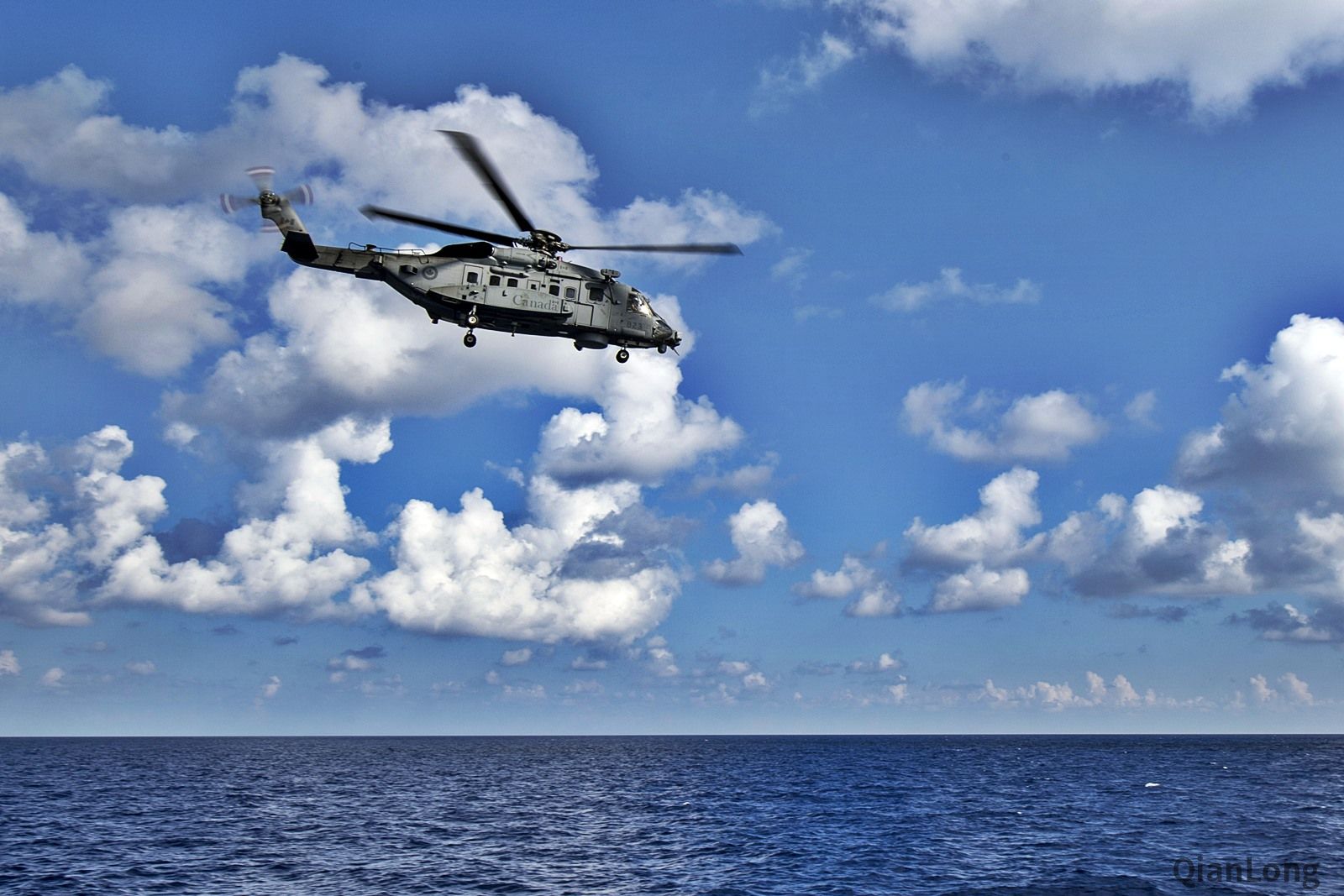 加拿大CH-148直升机训练飞行 从本土防卫到地