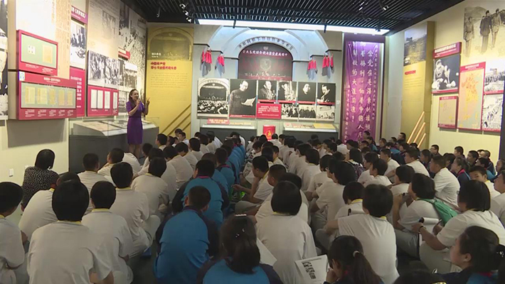 平谷区刘家河中学“四个一”活动之走进抗日战争纪念馆