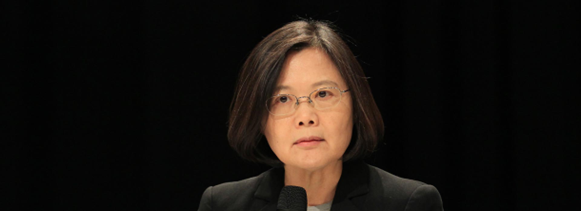 资料图:中国台湾地区领导人、民主进步党主席