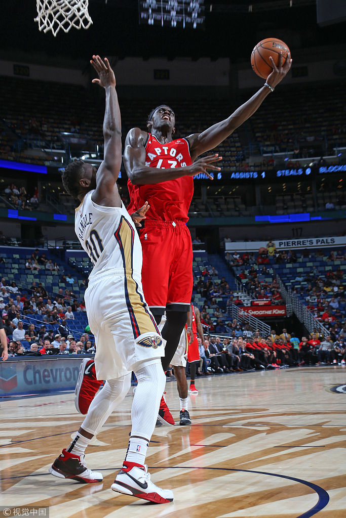 西亚卡姆今天的发挥相当抢眼