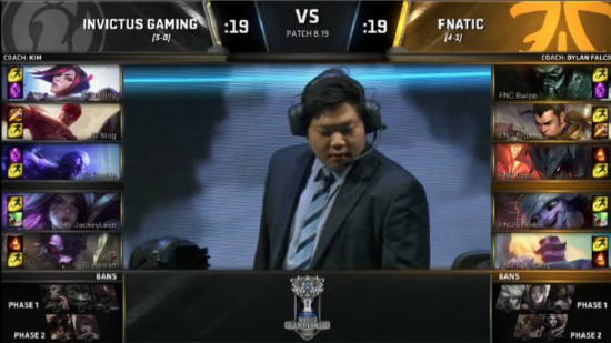 小组赛第八日战况：FNC小组第一出线