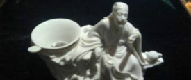 怀柔四中耿智博：白瓷陆羽像