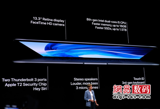苹果发布新Macbook Air：新增视网膜屏/8348元起