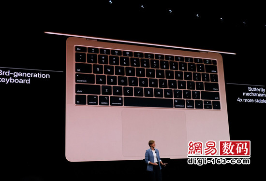 苹果发布新Macbook Air：新增视网膜屏/8348元起