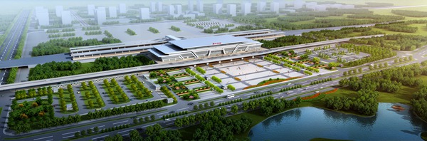 鸟瞰效果图