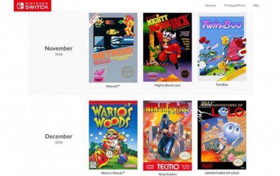 Switch会员新增游戏曝光 任天堂年内计划公布