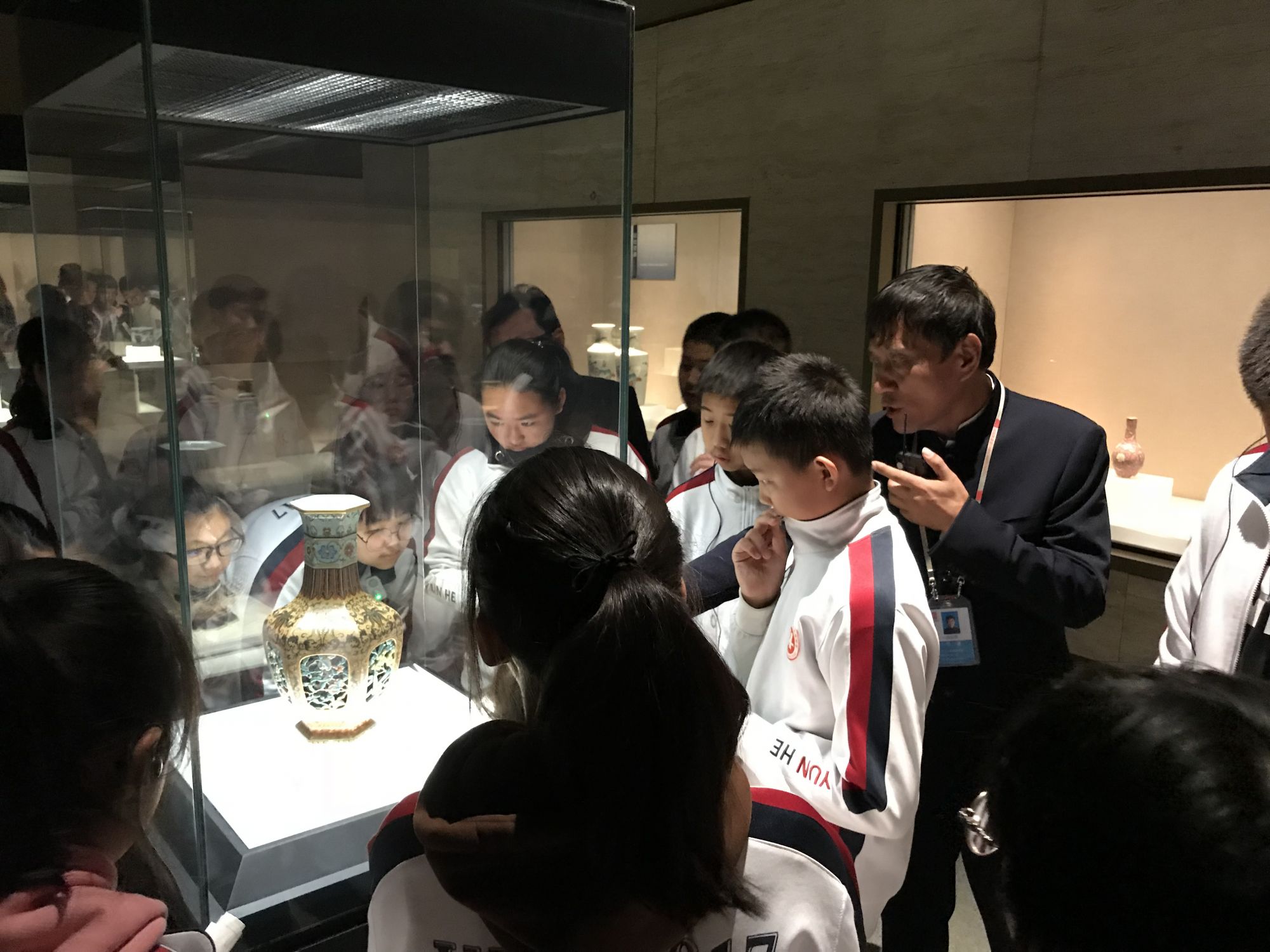运河中学参观首都博物馆  感受古都文化