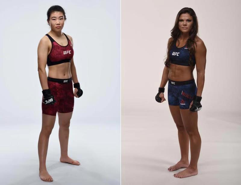 武亚楠中国站赢UFC首胜 赛后获颁巴西柔术蓝带
