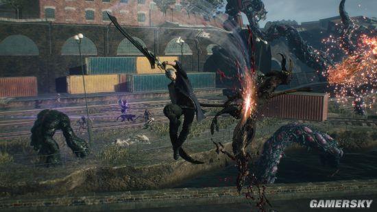 《鬼泣5》新截图和情报公布 玩家可以联机并肩作战