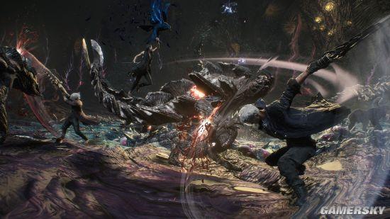 《鬼泣5》新截图和情报公布 玩家可以联机并肩作战