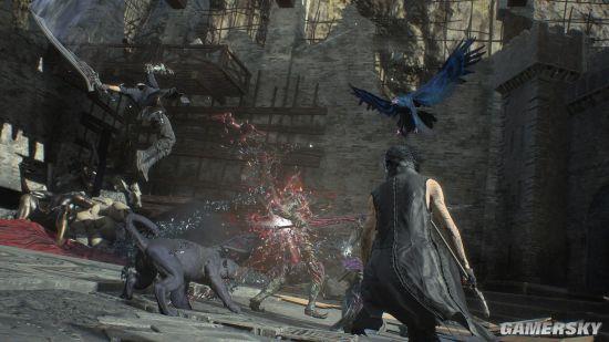 《鬼泣5》新截图和情报公布 玩家可以联机并肩作战