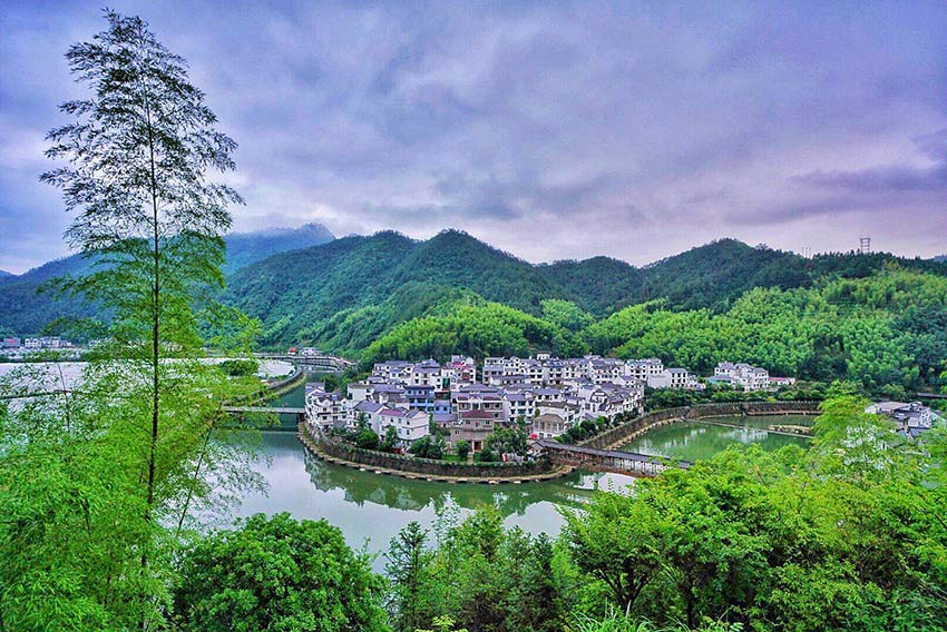 美丽乡村·浙江下姜村：一抹青山一折溪 江南邂逅“绿富美”【2】