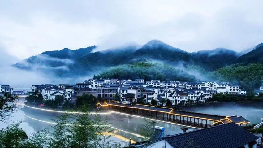 美丽乡村·浙江下姜村：一抹青山一折溪 江南邂逅“绿富美”【4】