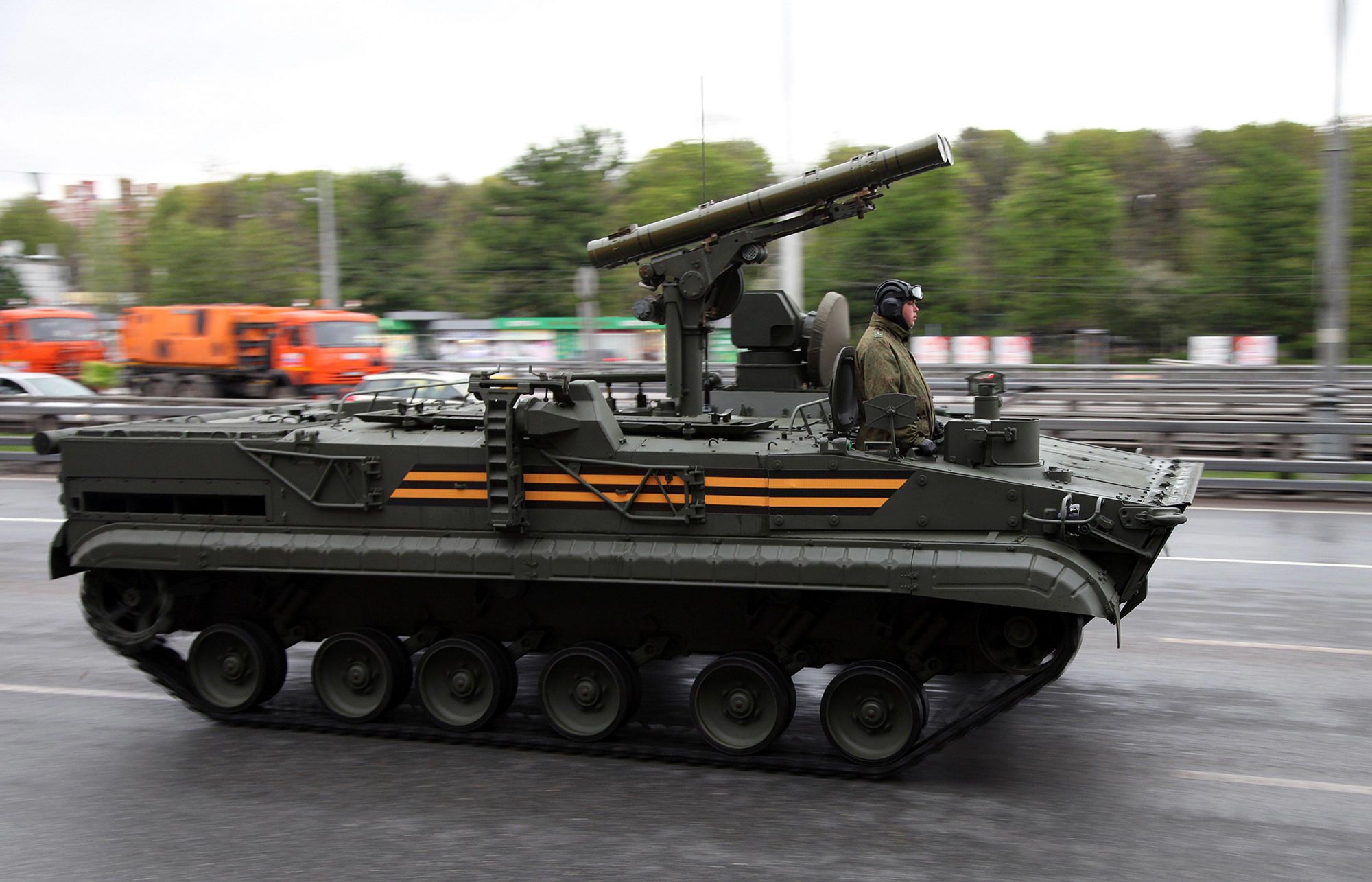 2014年俄罗斯胜利日红场阅兵上亮相的9K123